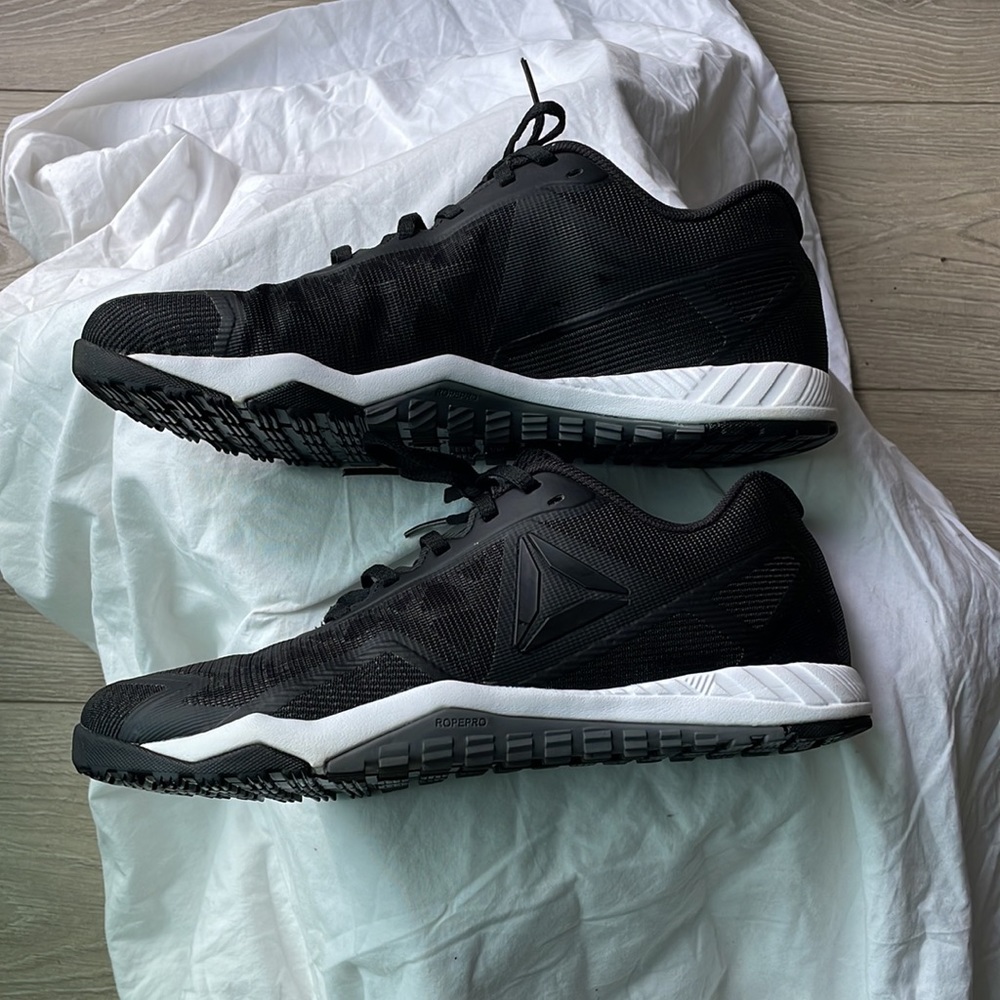 Reebok Women’s ROS Workout TR 2.0 Running Black Shoes Sneakers Size US 10